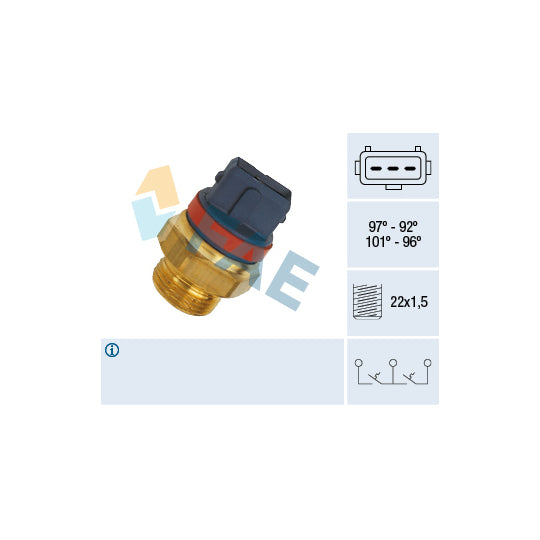 37930 Temperature Switch, radiator fan