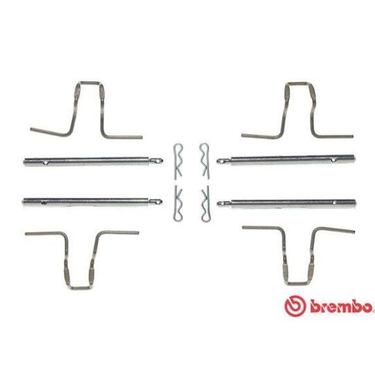 A 02 278 Accessory Kit, disc brake pad