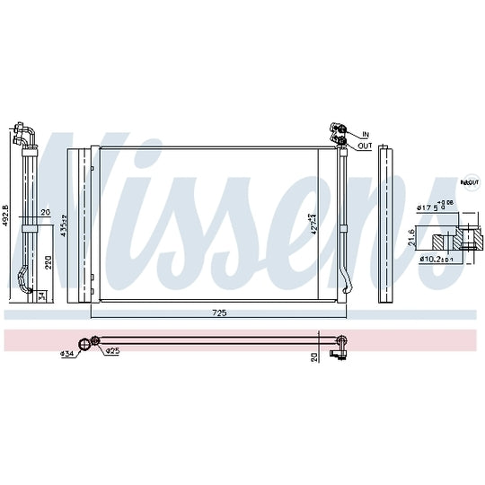 941226 Condenser, air conditioning