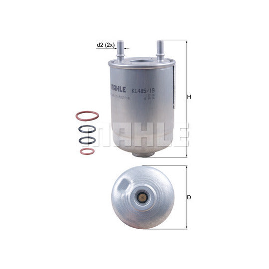 KL 485/19D Fuel filter