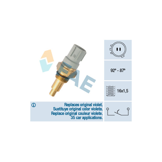 36390 Temperature Switch, radiator fan