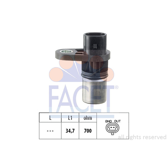 9.0292 Pulse Sensor, flywheel
