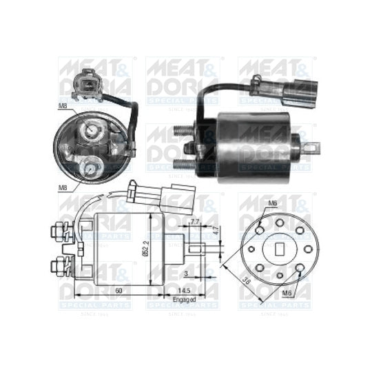 46090 Solenoid Switch, starter