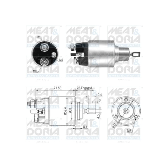 46308 Solenoid Switch, starter