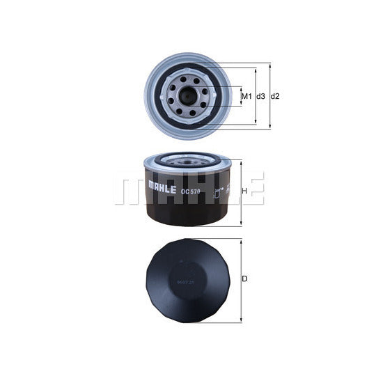 OC 570 Oil filter