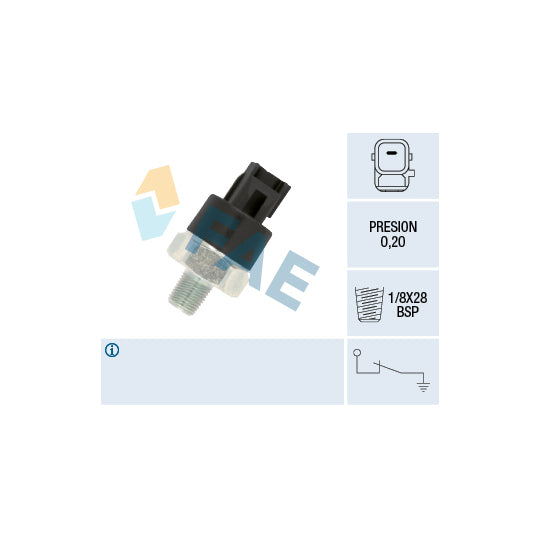 12550 Oil Pressure Switch