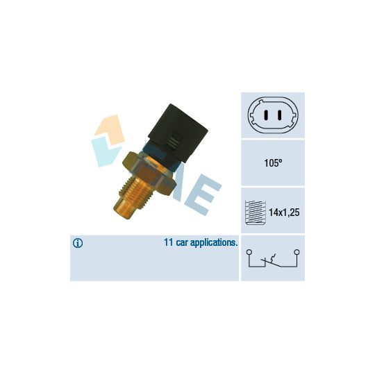 35890 Temperature Switch, coolant warning lamp