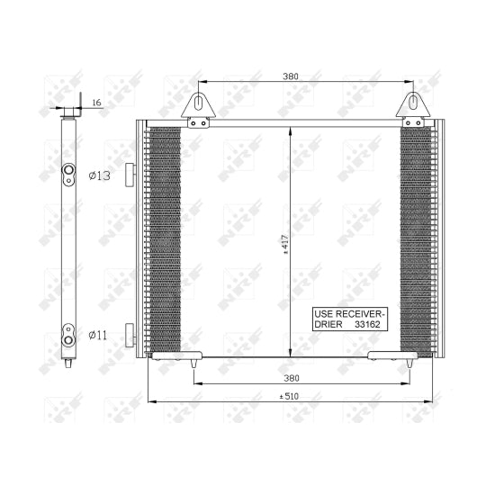 35351 Condenser, air conditioning