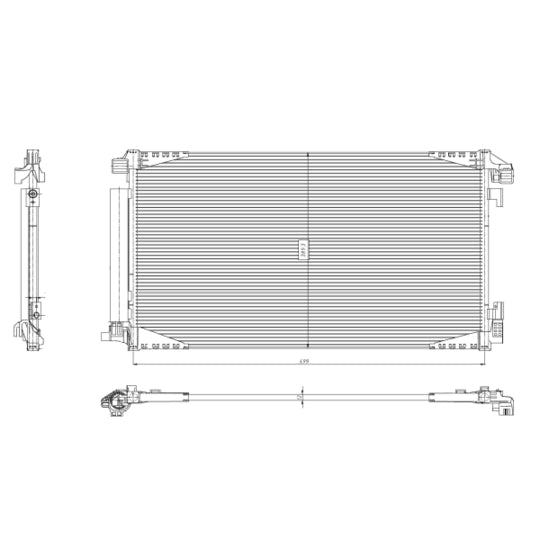 350455 Condenser, air conditioning