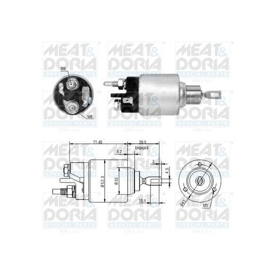 46197 Solenoid Switch, starter