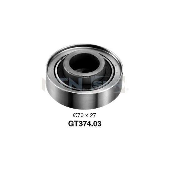 GT374.03 Tensioner Pulley, timing belt