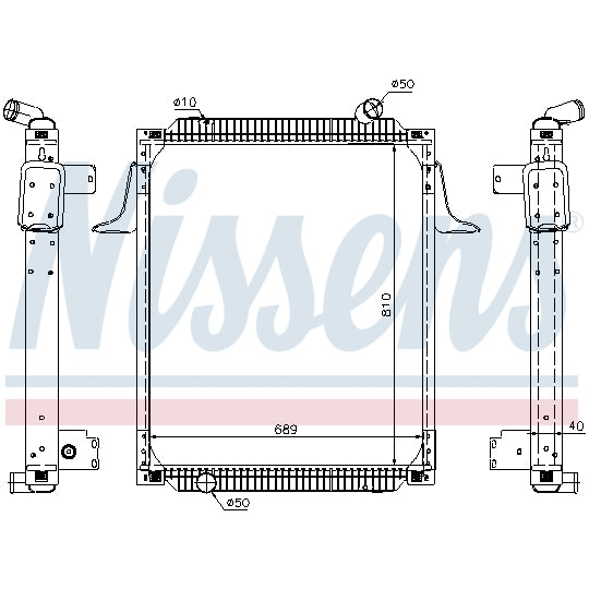 67245 Radiator, engine cooling