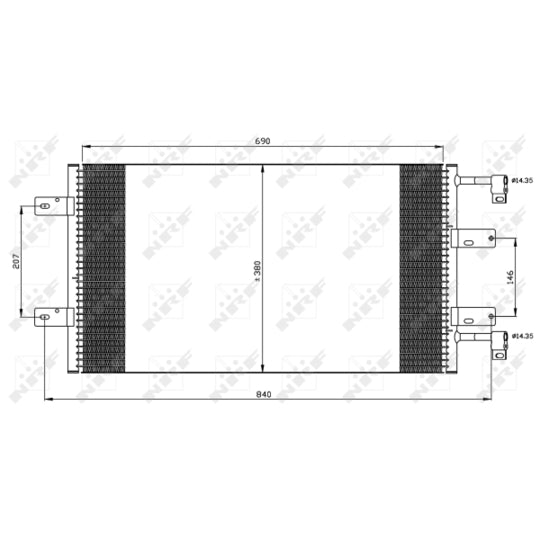 35505 Condenser, air conditioning