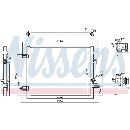 941061 Condenser, air conditioning