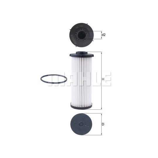 HX 190D Hydraulic Filter, automatic transmission