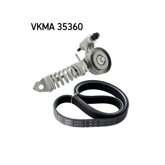 VKMA 35360 V-Ribbed Belt Set