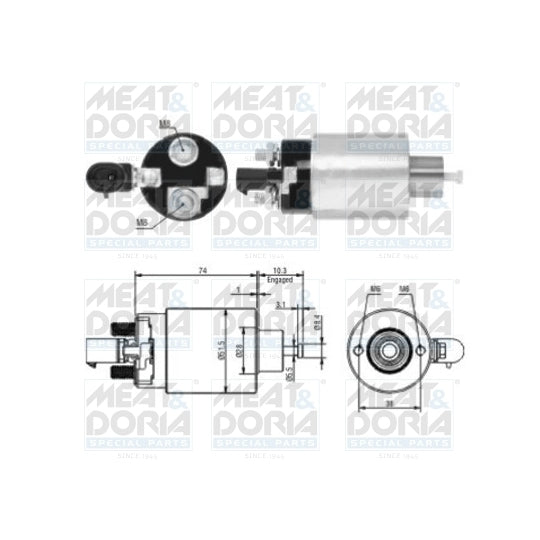 46171 Solenoid Switch, starter