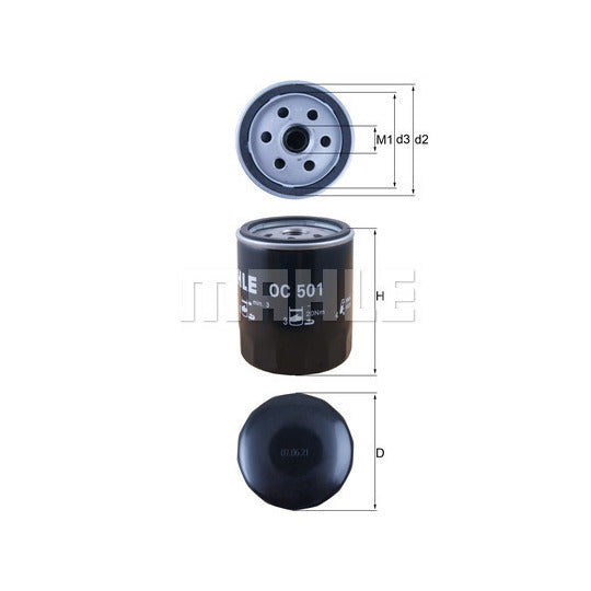OC 501 Oil filter