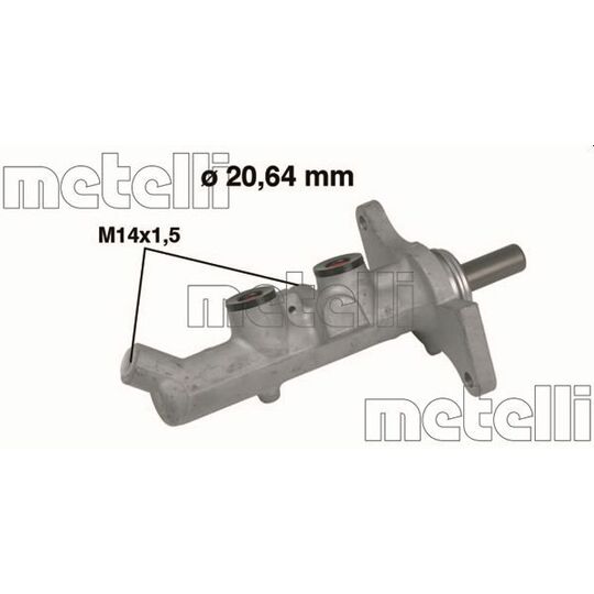 05-0593 Brake Master Cylinder