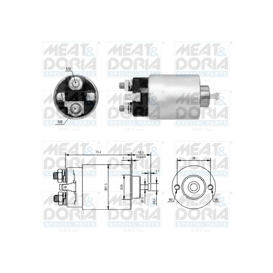 46305 Solenoid Switch, starter