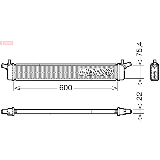 DRM50136 Radiator, engine cooling