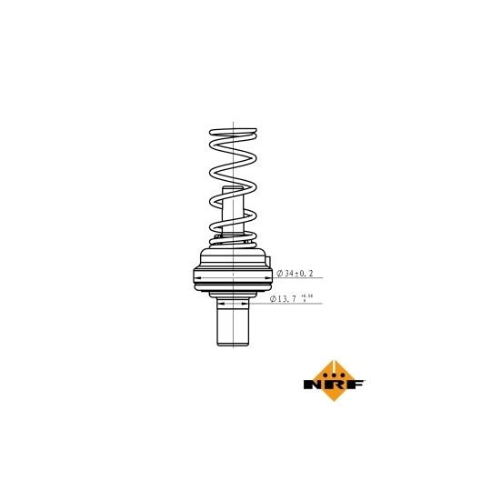 725085 Thermostat, coolant