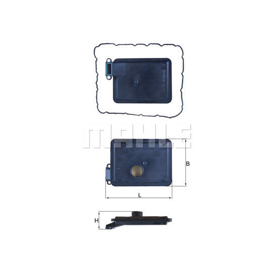 HX 254D Hydraulic Filter, automatic transmission