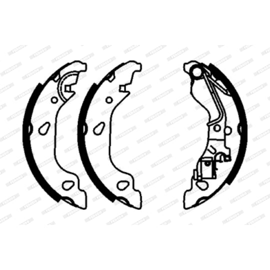 FSB603 Brake Shoe Set