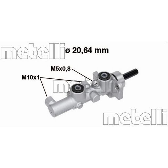 05-0734 Brake Master Cylinder