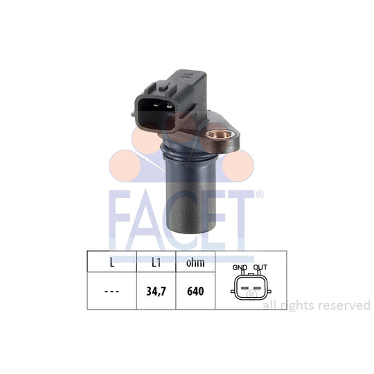 9.0225 Pulse Sensor, flywheel
