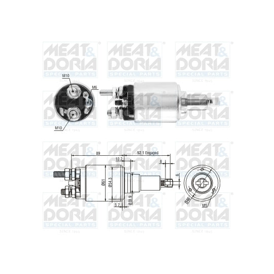 46302 Solenoid Switch, starter