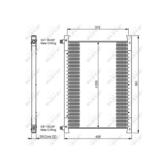35064 Condenser, air conditioning