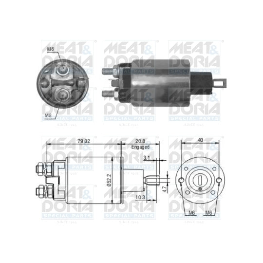 46165 Solenoid Switch, starter