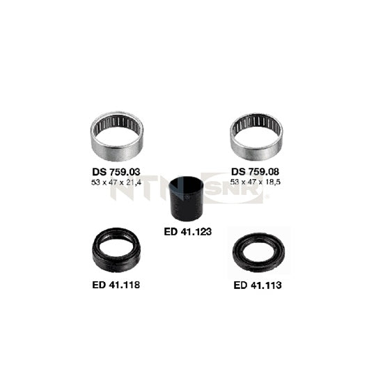 KS559.07 Mounting, axle beam