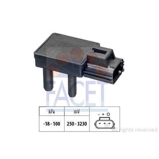 10.3332 Sensor, exhaust pressure