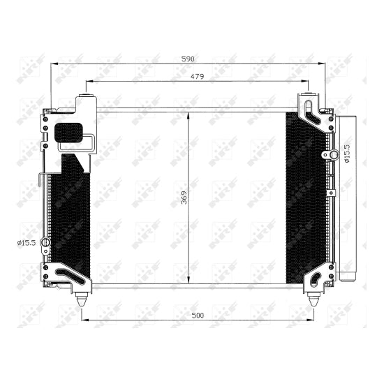 35596 Condenser, air conditioning