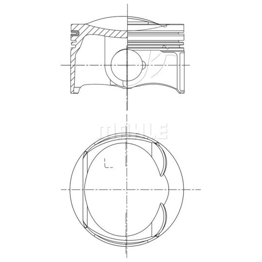 028 PI 00132 012 Piston