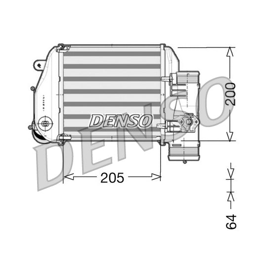 DIT02024 Intercooler, charger