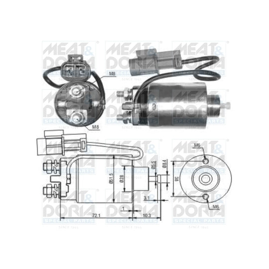 46180 Solenoid Switch, starter