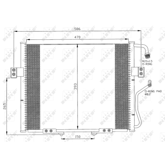 35399 Condenser, air conditioning