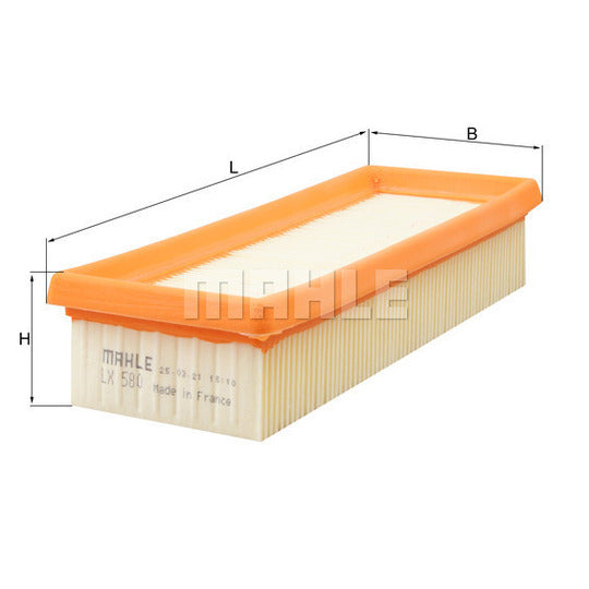 LX 580 Air filter