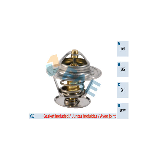 5307087 Thermostat, coolant