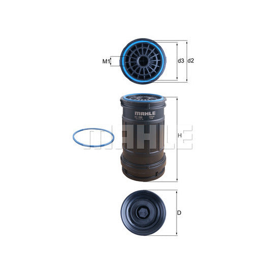 KC 699D Fuel filter