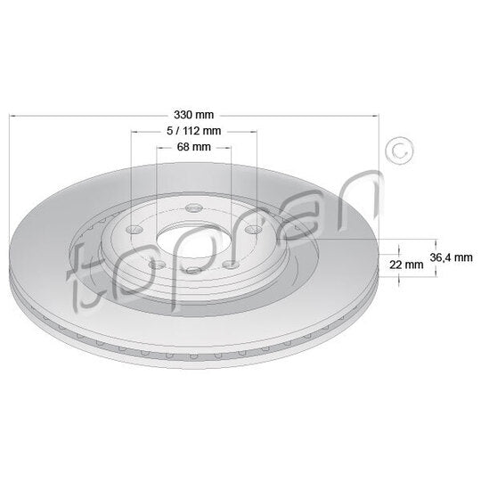 113 012 Brake disk