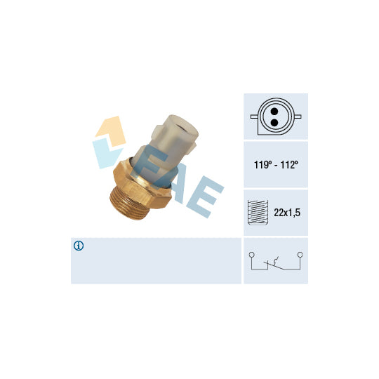 37700 Temperature Switch, radiator fan