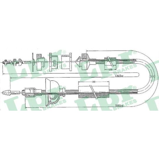 C0170C Clutch Cable