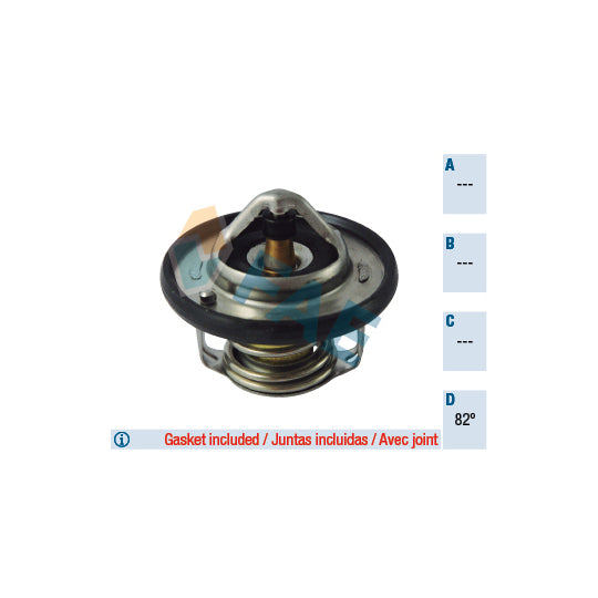 5308182 Thermostat, coolant