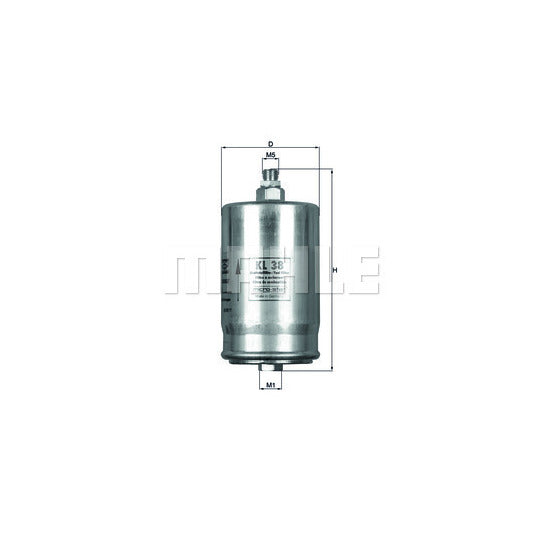 KL 38 Fuel filter