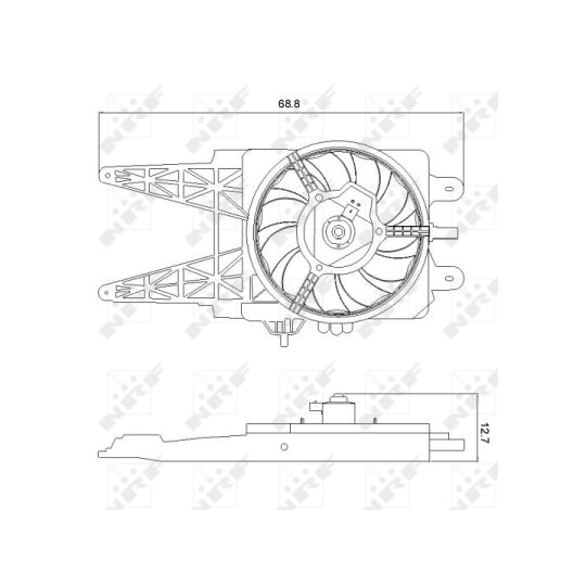 47248 Fan, radiator