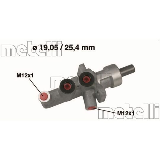 05-0624 Brake Master Cylinder